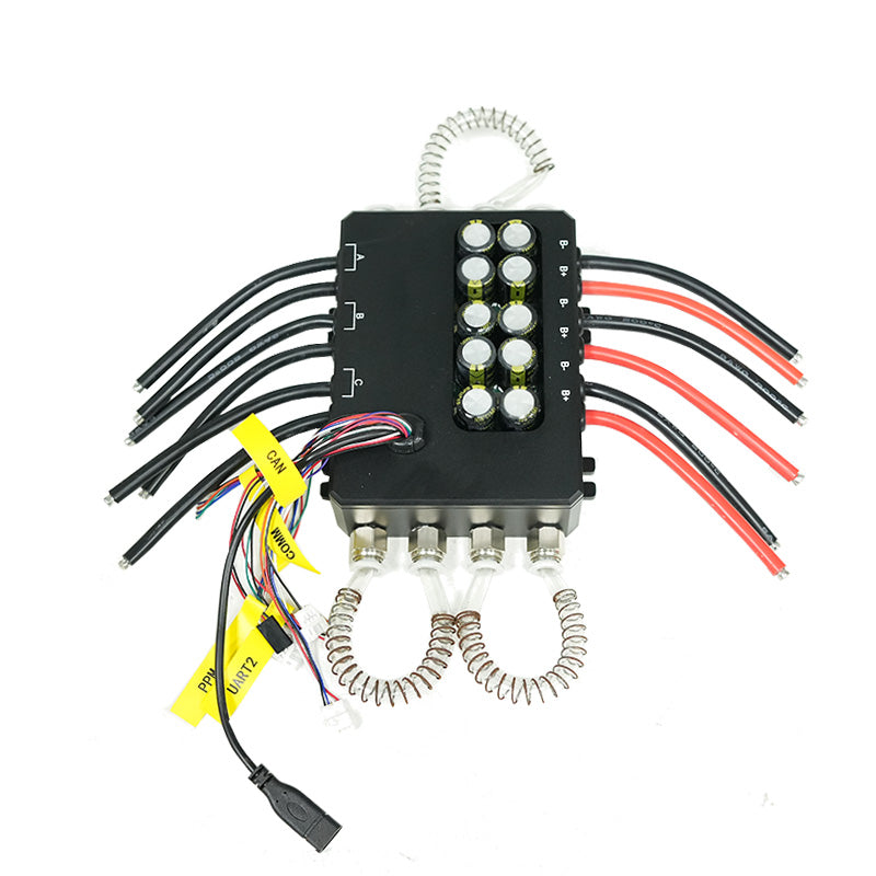 16S 75V 300A Vesc  electric motorcycle efoil bldc motor controller (can upgrade waterproof and watercooling)