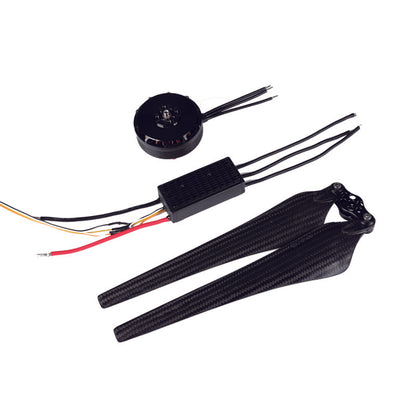 11.5K Gefoil electric propulsion System 6215 brushless Motor+14S 80A ESC+21 inch large size carbon fiber propeller