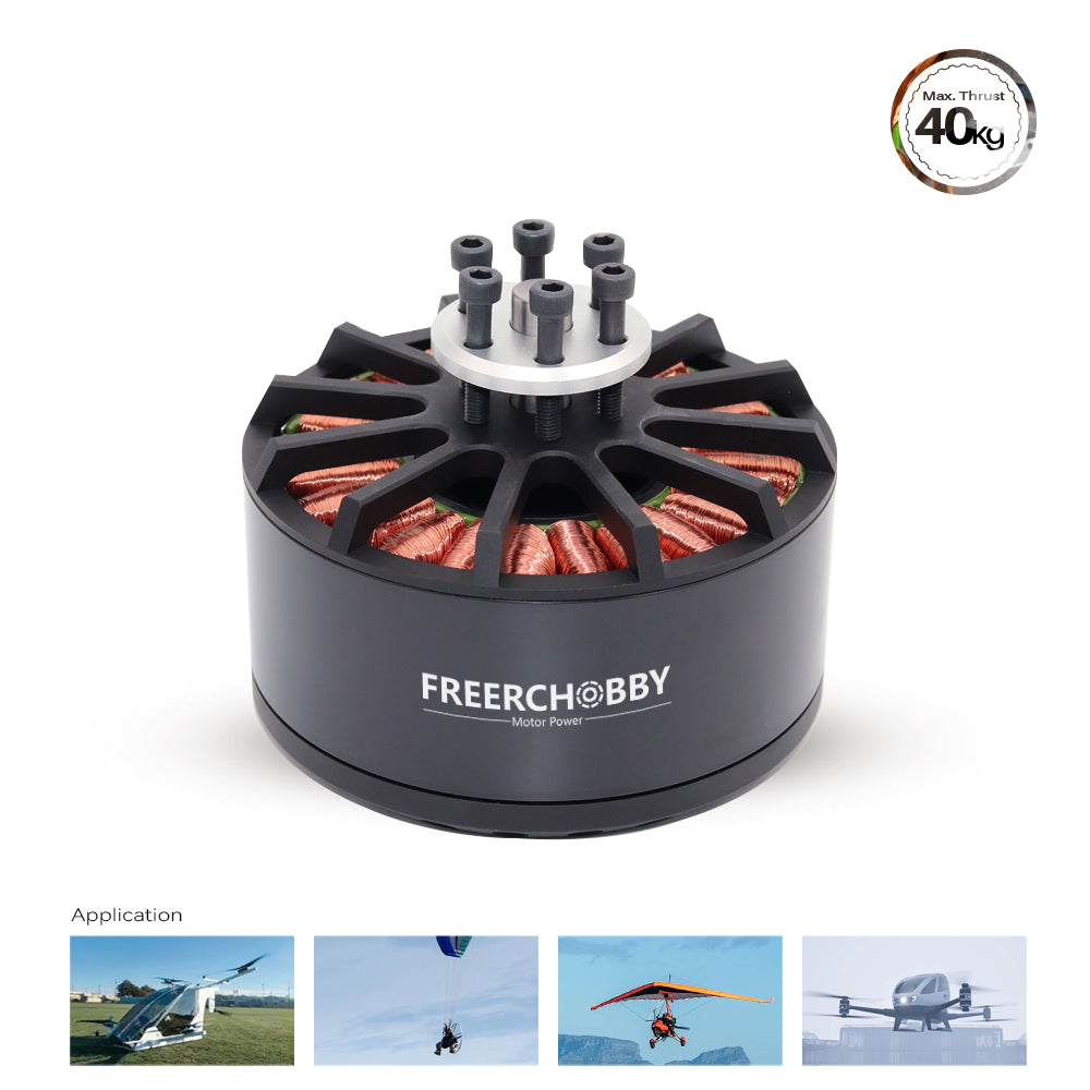 Manned Aircraft Drone Propulsion System Motor Controller with 12070 40KG thrust+36 inch large size carbon fiber propeller+24S 150A ESC