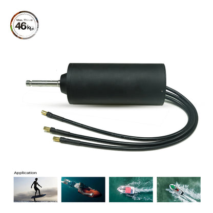 66160 IP68 brushless waterproof motor 66160 46kg thrust+14S 160A ESC +LCD GPS RC remote+CNC propeller